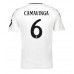 Real Madrid Eduardo Camavinga #6 Hjemmedrakt 2024-25 Kortermet